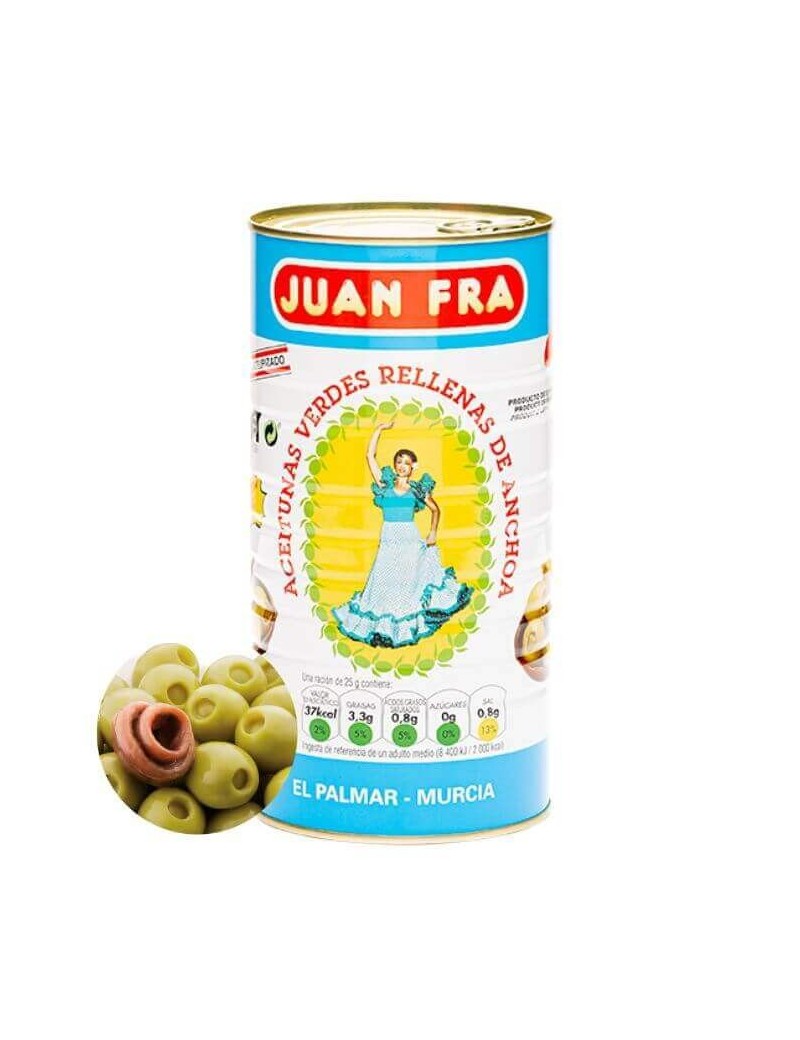 Comprar Oliva Rellena Anchoa JuanFra