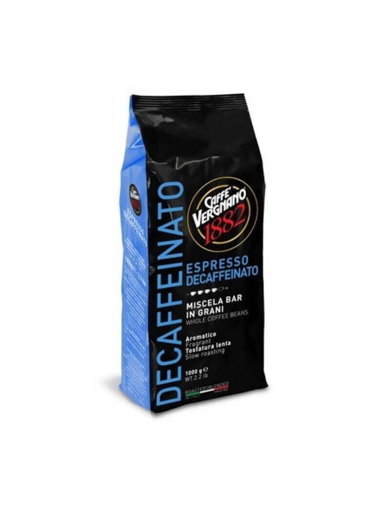 Comprar Café en grano Espresso Descafeinado Caffè Vergnano