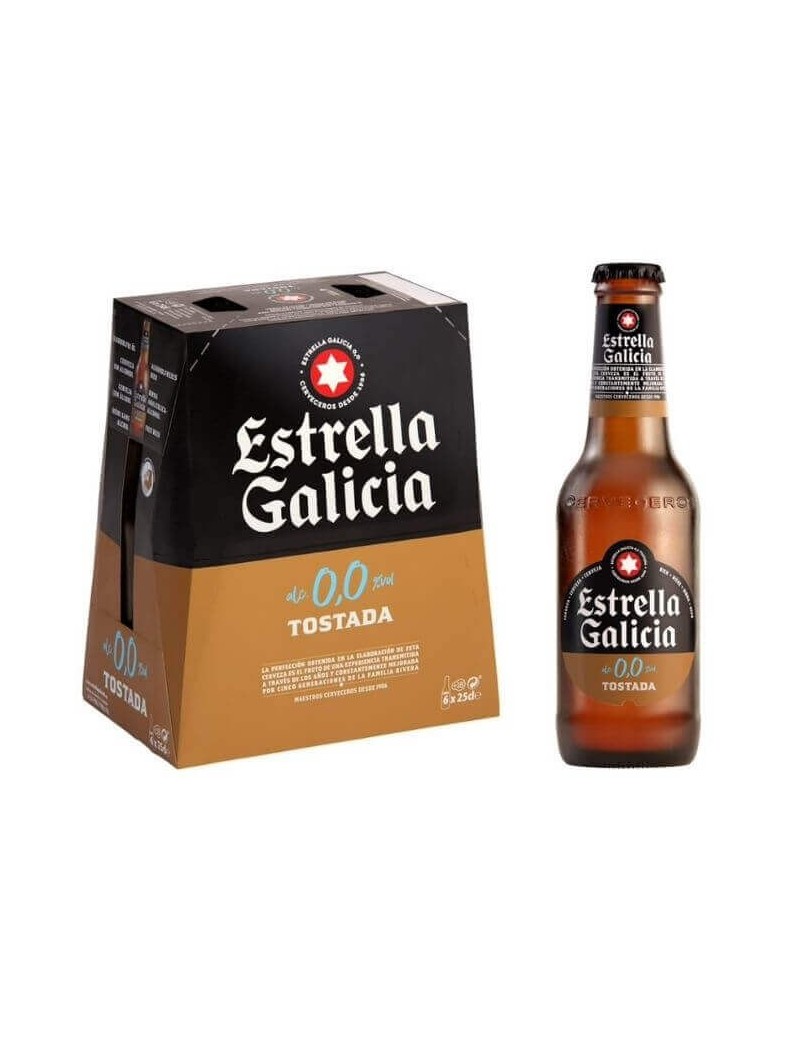 Comprar cerveza sin alcohol Estrella Galicia Tostada