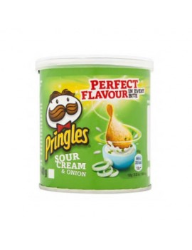 Comprar Patatas Pringles Sour Cream & Onion en lata pequeña